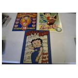 Set of 3 Betty Boop Tin Signs