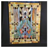 Stained Glass Hanging Panel