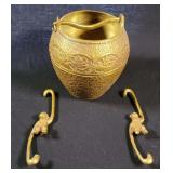 Brass Pot with Monkey Handles