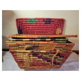 Handwoven Basket Set from Mexico