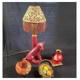 Decorative Lamp and Assorted Accents