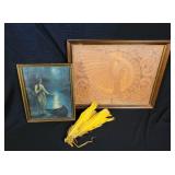 Native Themed Art and Feathers