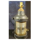Marine Lantern Table Lamp Conversion