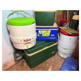 Igloo and Coleman Coolers