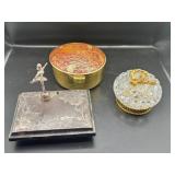 Decorative Box and Musical Ballerina Lot