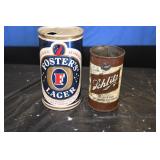 Vtg Fosters Lager Can & Schlitz Mug