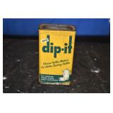 Vtg Sealed Dip-It Tin