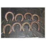 Lot of Vintage Horseshoes