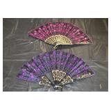 Pair of Japanese Folding Fans