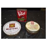 Vtg Smoking Tobacco Tins