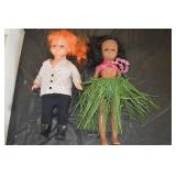 Pair of Vintage Dolls