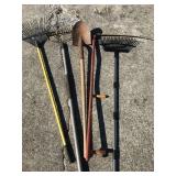 Five Assorted Yard Tools