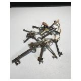 Vintage Keys on Strings