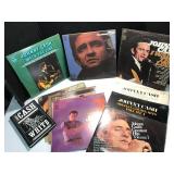 Johnny Cash Vinyl Records and Books