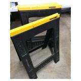 Four Folding Sawhorses