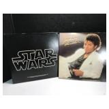 Star Wars and Michael Jackson Vinyls