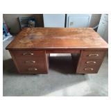 Large Wooden Desk - Read Details
