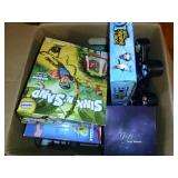 Box of Toys and Board Games