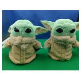 2 New Baby Yoda Dolls