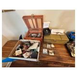 Costume Jewelry and Boxes
