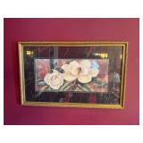 Framed Floral Art Print, 29.5ï¿½18 Inches