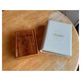 Two Holy Bibles with Case