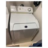 White Whirlpool Clothes Dryer