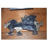 Carved Volcano Agate Dragon