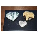 Polished Heart Crystals