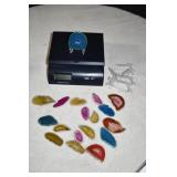 Polished Crystal Slices w/ Stands