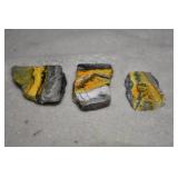 Bumble Bee Banded Calcite Slabs