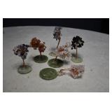 Hand Made Flourite Gemstone Money Trees