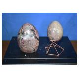 Polished Phodonite Egg Forms
