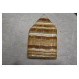 Banded Orange/Yellow Calcite Slab
