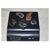 Polished Natural Agate Slives