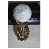 Polished Sphere with Stand