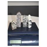 Natural Sphalerite Crystal Towers