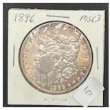 1896 Morgan Silver Dollar