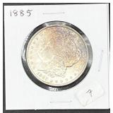 1885 Morgan Silver Dollar