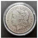 1890-O Morgan Silver Dollar