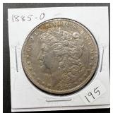 1885-O Morgan Silver Dollar