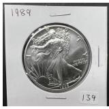1989 Silver American Eagle
