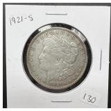 1921-S Morgan Silver Dollar