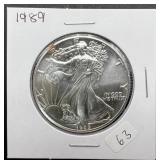 1989 Silver American Eagle