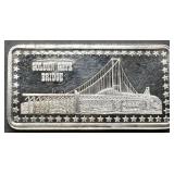 1 Troy Ounce. 999 Hamilton Mint