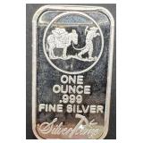 One Ounce .999 Fine Silver