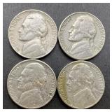 4pc Jefferson Nickels