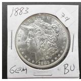1883 Morgan Silver Dollar