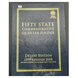 54pc Fifty State Commemorative Quarter Folder