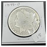 1899-O Morgan Silver Dollar